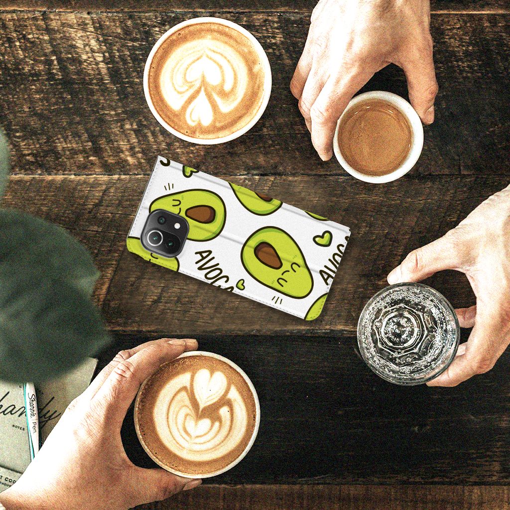 Xiaomi 11 Lite NE 5G | Mi 11 Lite Magnet Case Avocado Singing - B2C Telecom