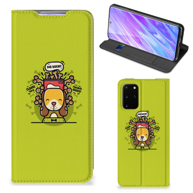 Samsung Galaxy S20 Plus Magnet Case Doggy Biscuit - B2C Telecom