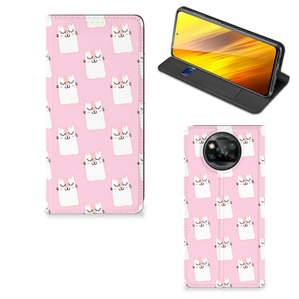 Xiaomi Poco X3 Pro | Poco X3 Hoesje maken Sleeping Cats - B2C Telecom