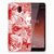 Silicone Back Case Nokia 1 Plus Angel Skull Rood