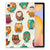 Samsung Galaxy Tab S6 Lite | S6 Lite (2022) Back Case Vrolijke Uilen