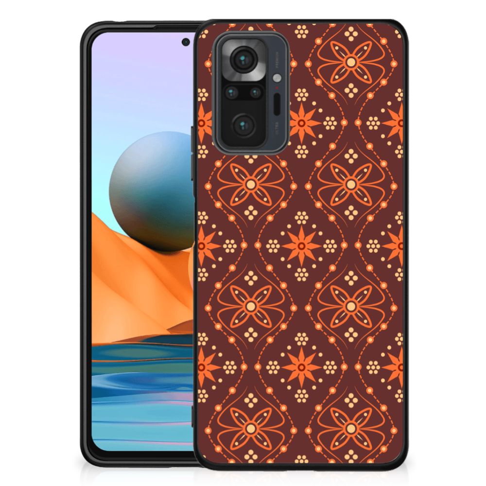 Xiaomi Redmi Note 10 Pro Back Case Batik Brown