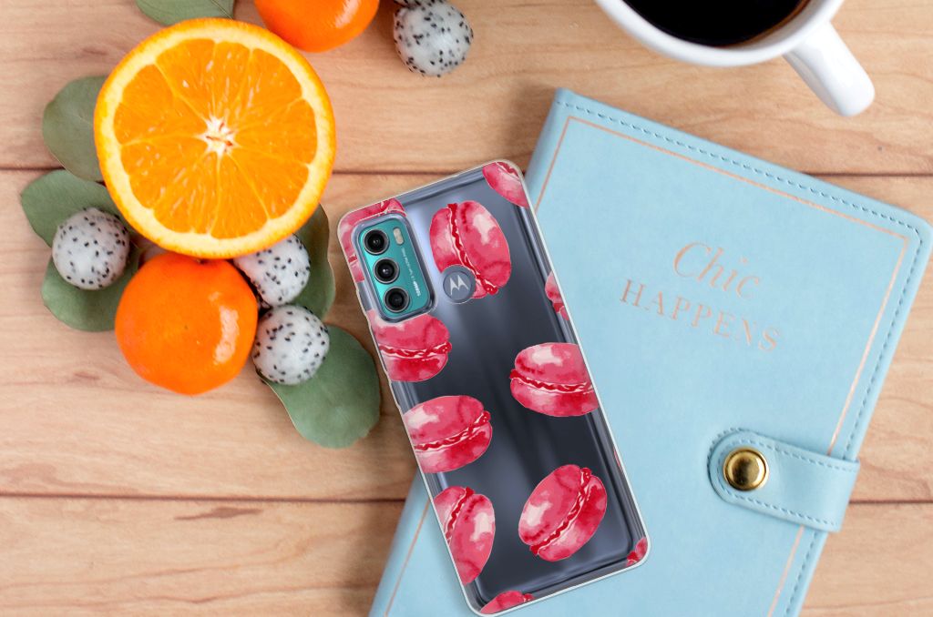 Motorola Moto G60 Siliconen Case Pink Macarons B2C Telecom