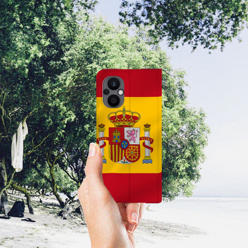 OPPO Reno8 Lite Standcase Spanje - B2C Telecom