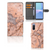 Sony Xperia 10 III Bookcase Marmer Oranje