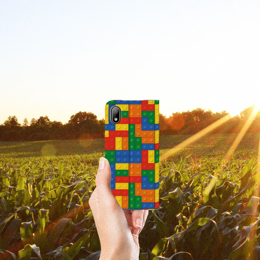Huawei Y5 (2019) Hoesje met Magneet Blokken - B2C Telecom