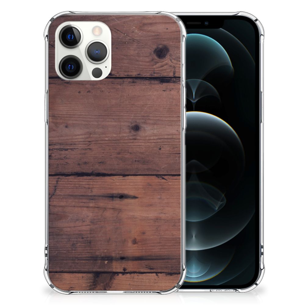 iPhone 12 Pro Max Stevig Telefoonhoesje Old Wood B2C Telecom