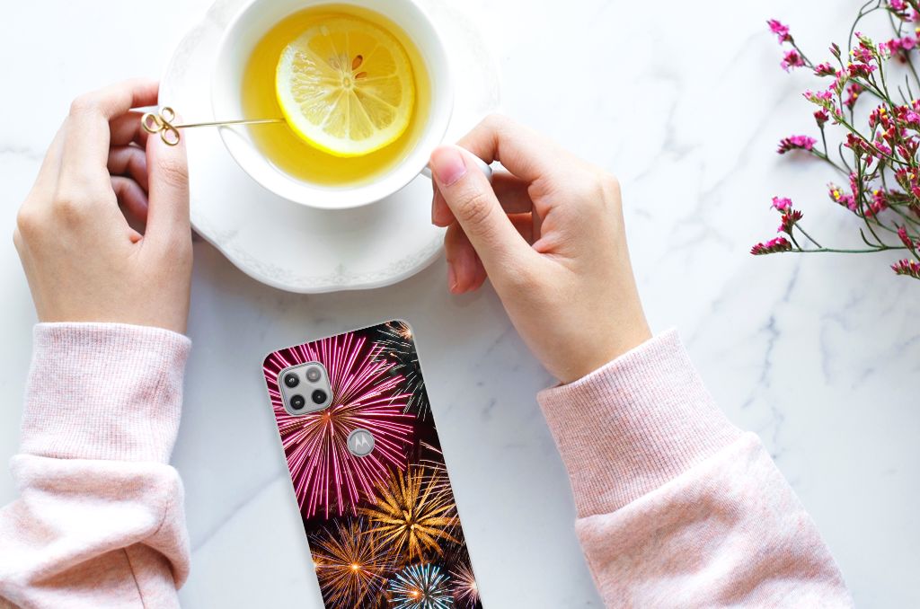 Motorola Moto G 5G Silicone Back Cover Vuurwerk B2C Telecom
