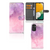 Hoesje Samsung Galaxy A14 5G Pink Purple Paint met schilderachtig ontwerp en innermateriaal voor bescherming.