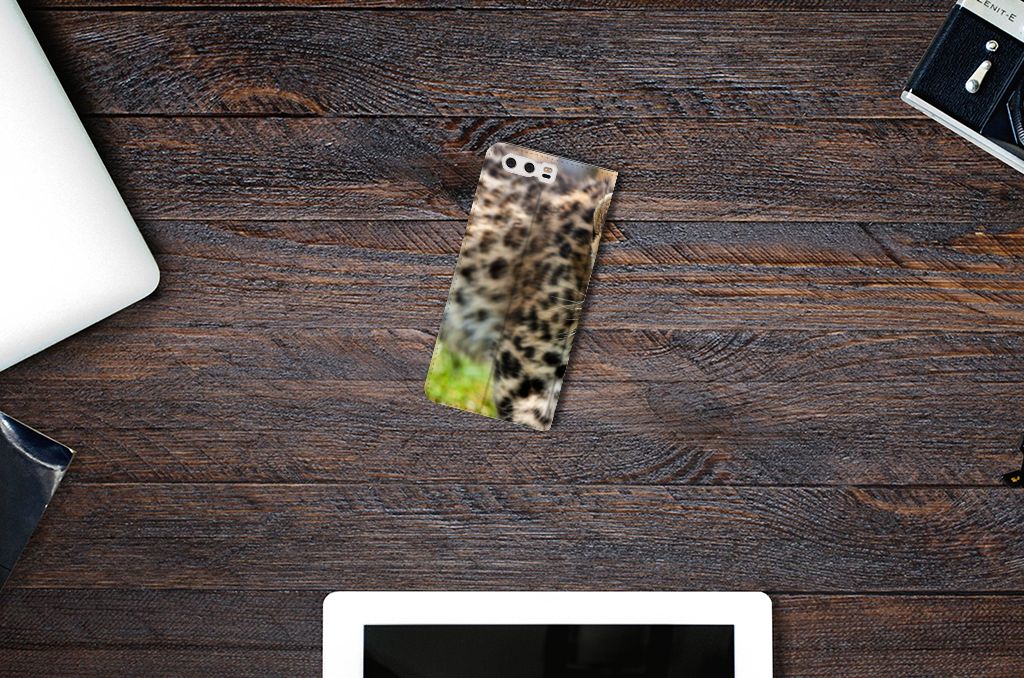 Huawei P10 Plus Hoesje maken Baby Luipaard