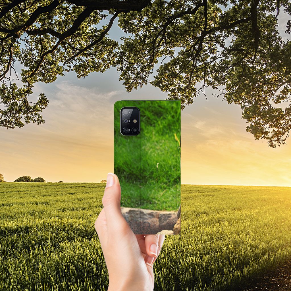 Samsung Galaxy A71 Hoesje maken Panda - B2C Telecom
