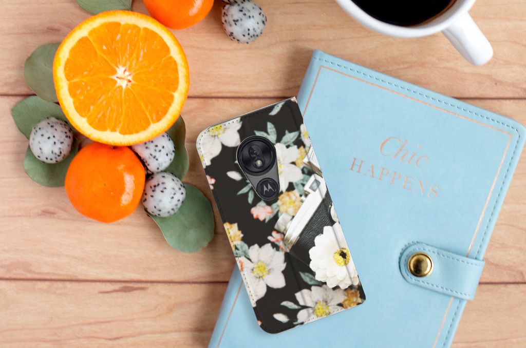 Motorola Moto G7 Play Stand Case Vintage Camera - B2C Telecom