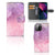 Hoesje iPhone 13 Mini Pink Purple Paint