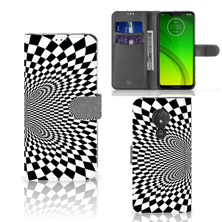 Motorola Moto G7 Power Book Case Illusie