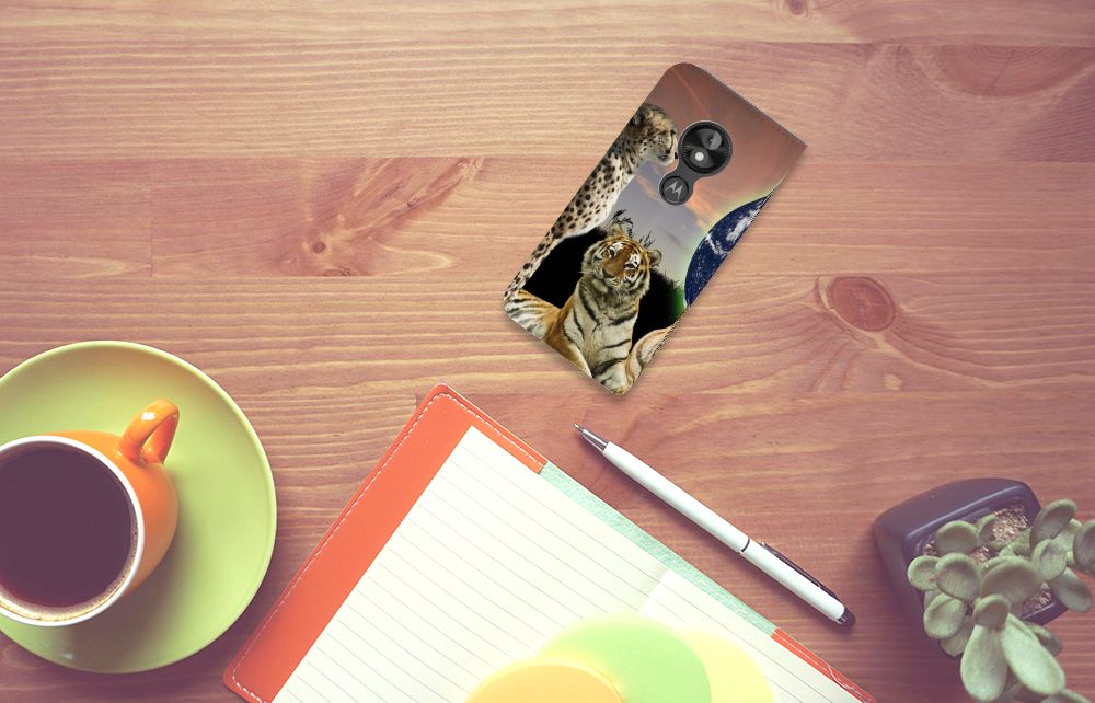 Motorola Moto E5 Play Hoesje maken Roofdieren