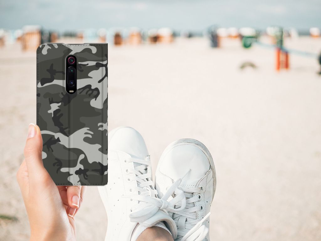 Xiaomi Mi 9T Pro Hoesje met Magneet Army Light - B2C Telecom