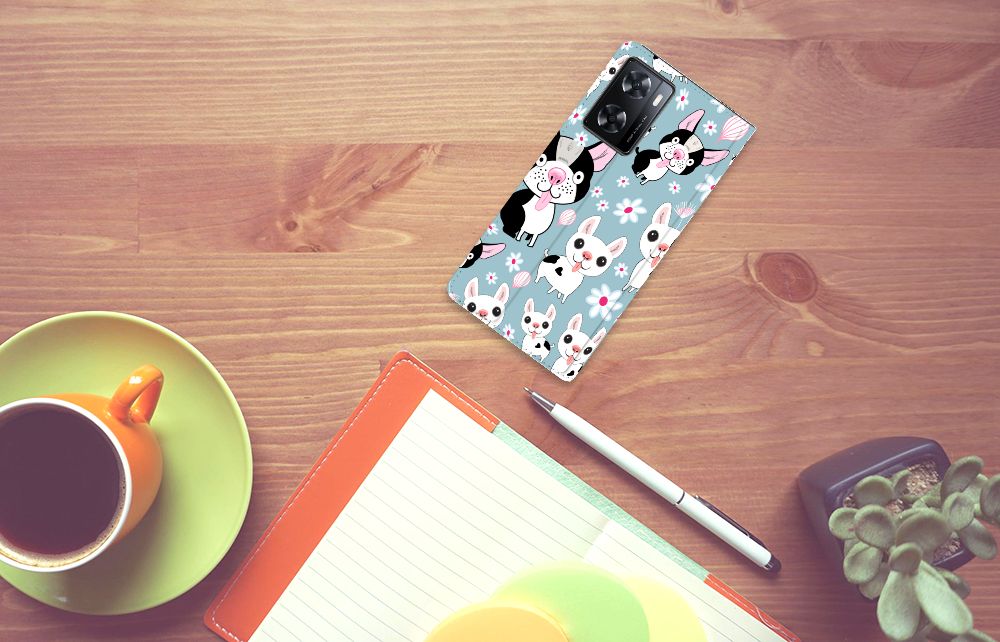 OPPO A57 | A57s | A77 4G Hoesje maken Hondjes - B2C Telecom
