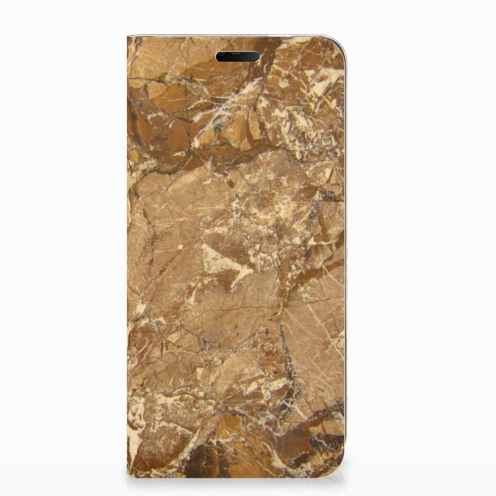Nokia 7.1 (2018) Standcase Marmer Creme