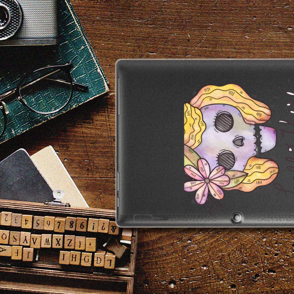 Tablet BackCover Lenovo Tab 10 | Tab 2 A10-30 Boho Skull