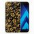 Samsung Galaxy A5 2017 TPU Case Gouden Bloemen