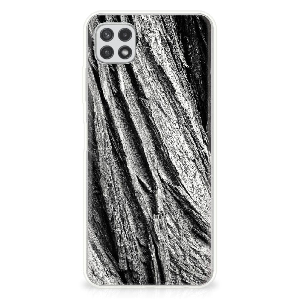 Bumper Hoesje Samsung Galaxy A22 5G Boomschors Grijs