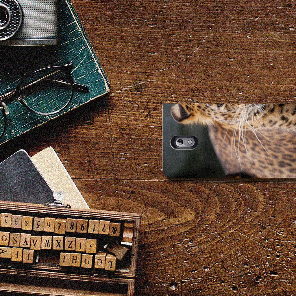 Nokia 3.1 (2018) Hoesje maken Luipaard
