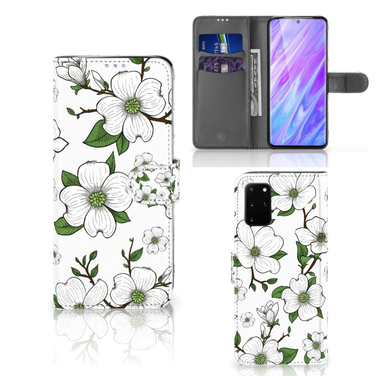 Samsung Galaxy S20 Plus Hoesje Dogwood Flowers