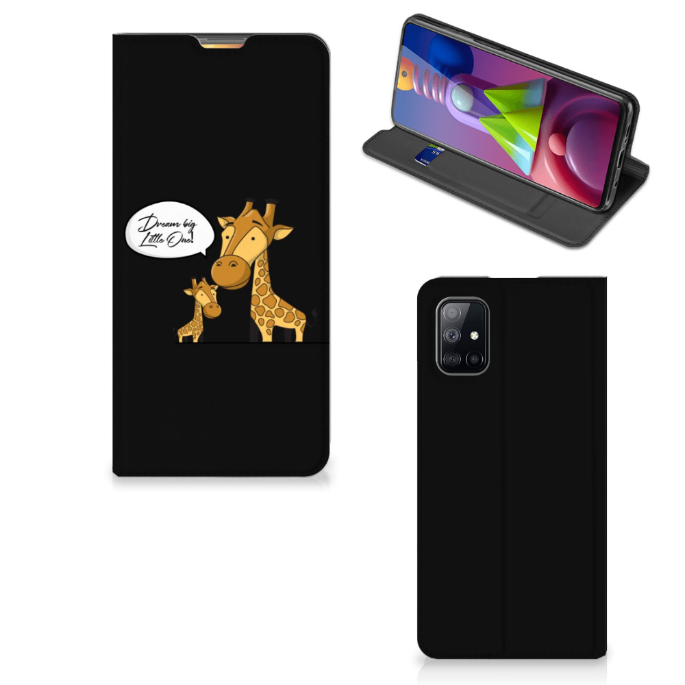 Samsung Galaxy M51 Magnet Case Giraffe - B2C Telecom