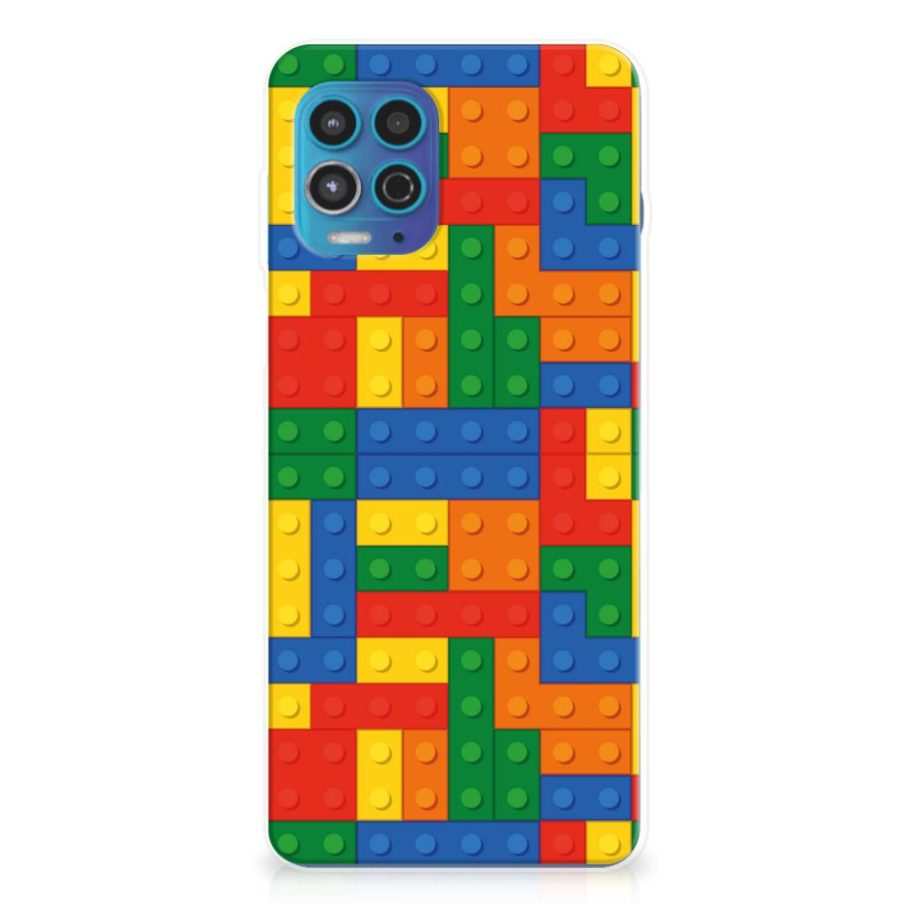 Motorola Moto G100 TPU bumper Blokken