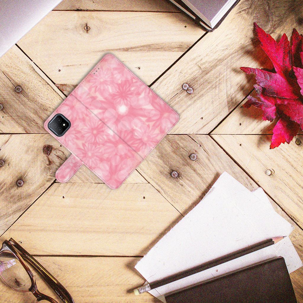 OPPO A73 5G Hoesje Spring Flowers