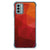 Shockproof Case voor Nokia G22 Polygon Red
