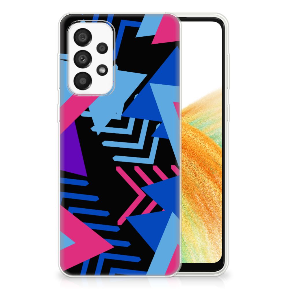 Samsung Galaxy A33 5G TPU Hoesje Funky Triangle B2C Telecom