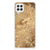 Samsung Galaxy A22 4G | M22 TPU Siliconen Hoesje Marmer Creme