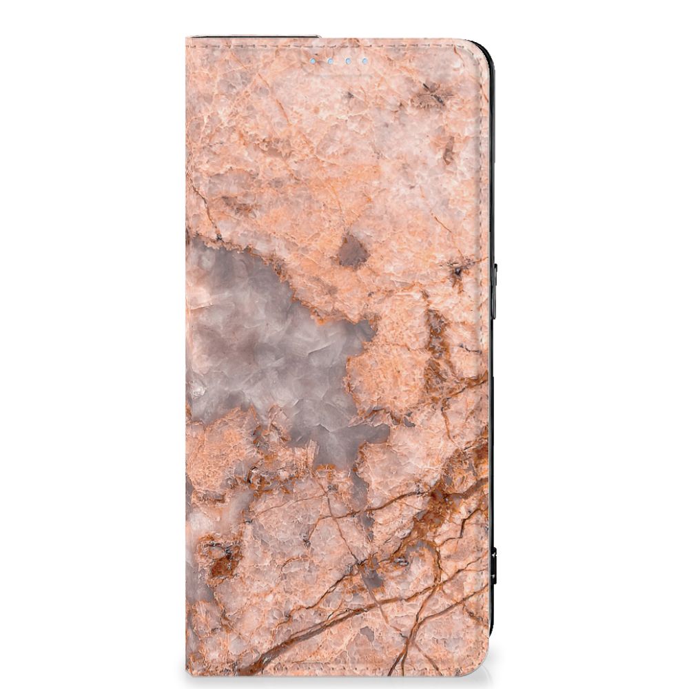 OPPO Reno8 Pro Standcase Marmer Oranje - B2C Telecom
