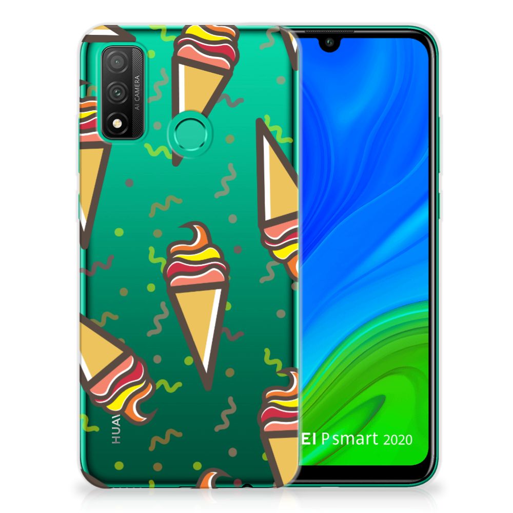 Huawei P Smart 2020 Siliconen Case Icecream B2C Telecom