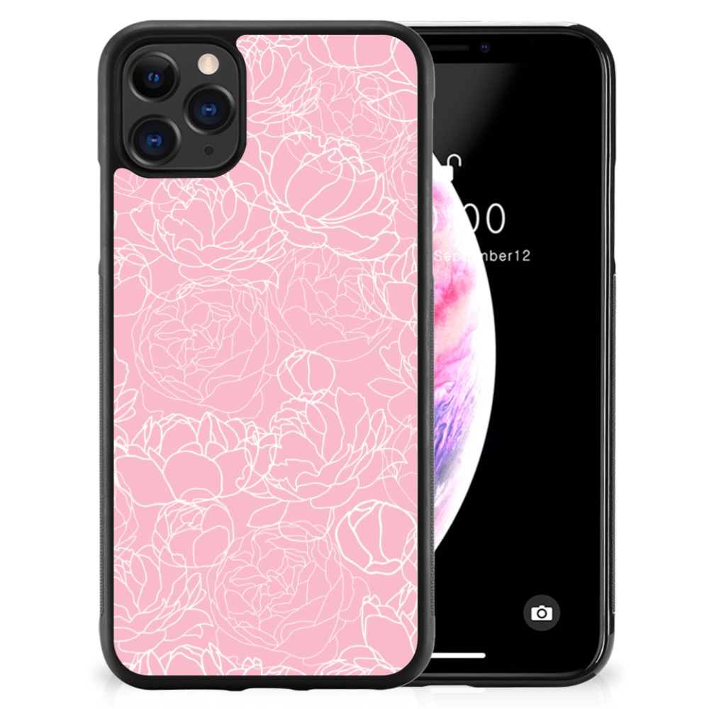 Apple iPhone 11 Pro Max Skin Case White Flowers B2C Telecom