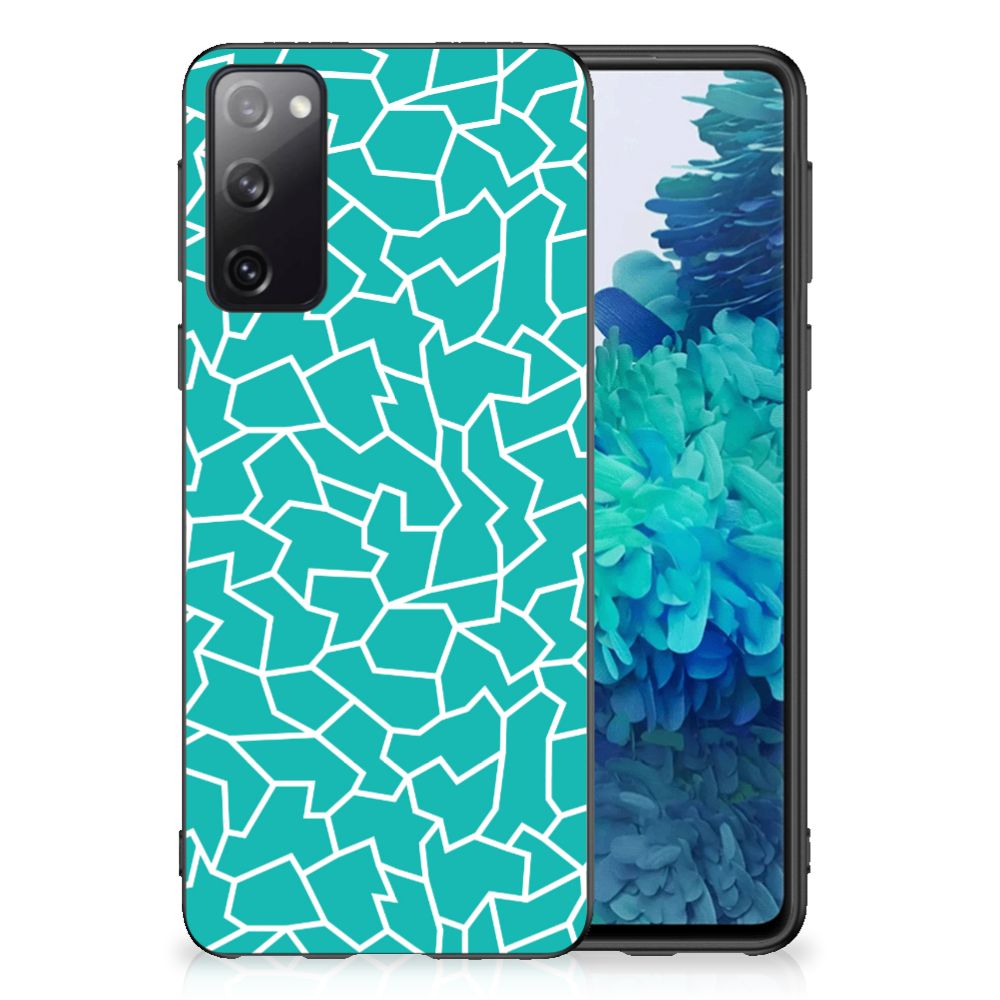 Samsung Galaxy S20 Case Cracks Blue B2C Telecom