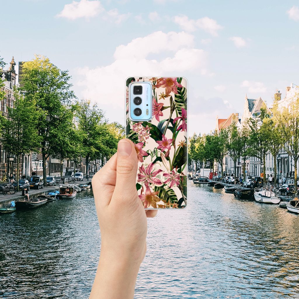 Motorola Edge 20 Pro TPU Case Flowers B2C Telecom