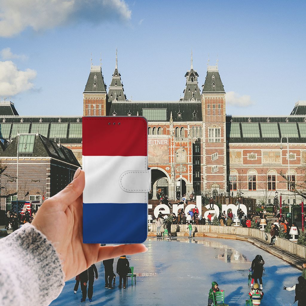 Huawei P10 Lite Bookstyle Case Nederlandse Vlag