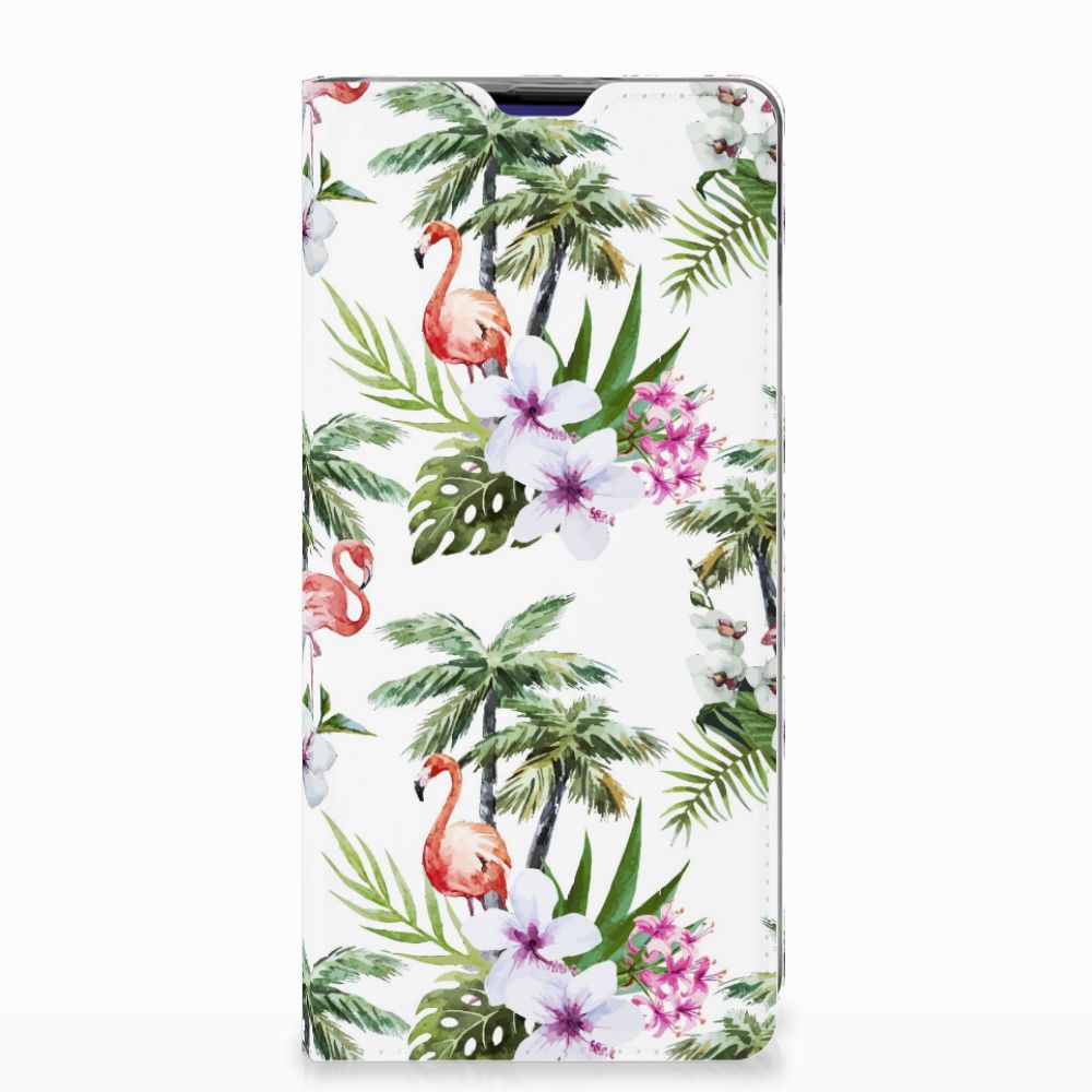 Samsung Galaxy S10 Plus Hoesje maken Flamingo Palms