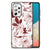 Kleurrijke Telefoonhoesje Samsung Galaxy A73 Watercolor Flowers B2C Telecom
