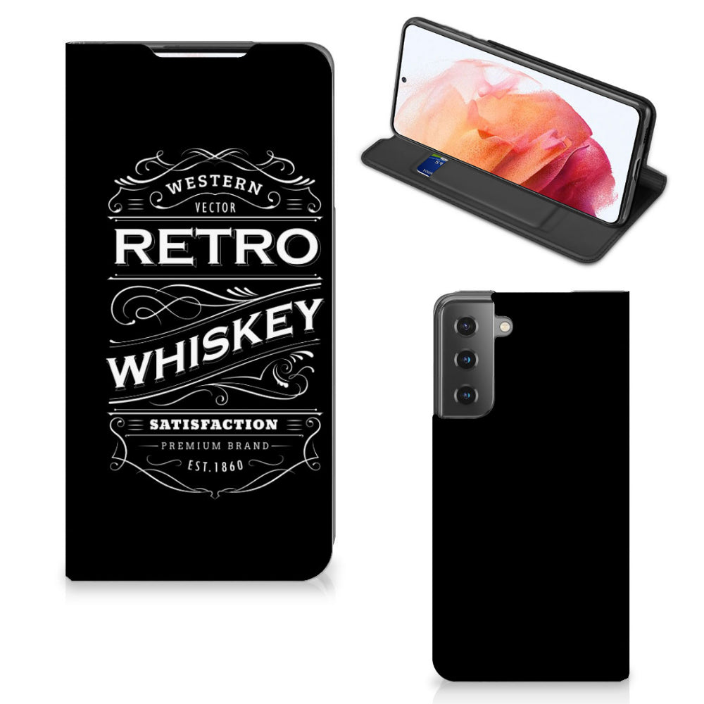 Samsung Galaxy S21 Flip Style Cover Whiskey