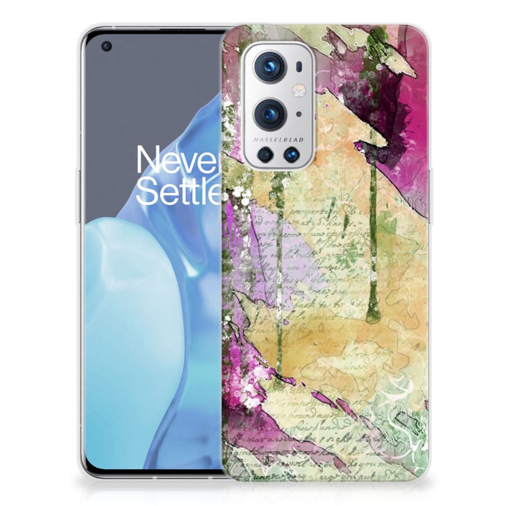 Hoesje maken OnePlus 9 Pro Letter Painting