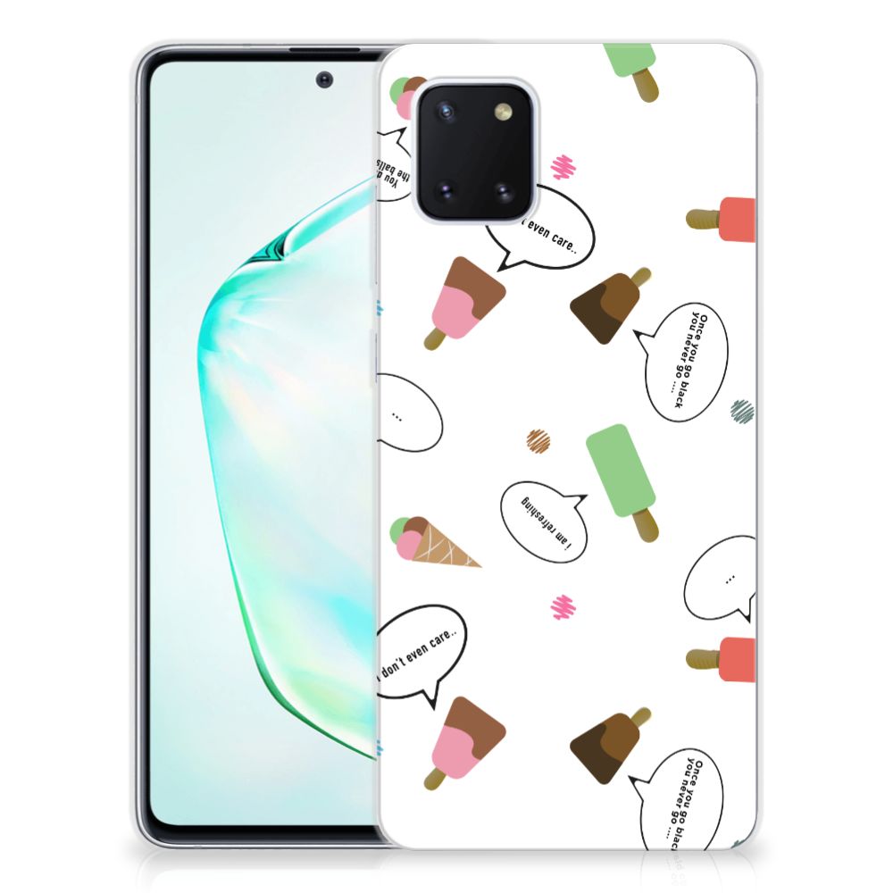 Samsung Galaxy Note 10 Lite Siliconen Case IJsjes B2C Telecom