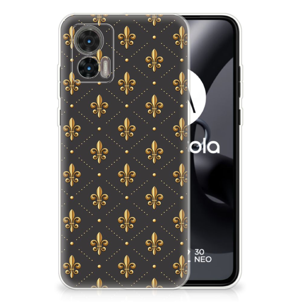 Motorola Edge 30 Neo TPU bumper Franse Lelie B2C Telecom
