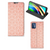 Motorola Moto G9 Plus Hoesje met Magneet Pattern Orange - B2C Telecom