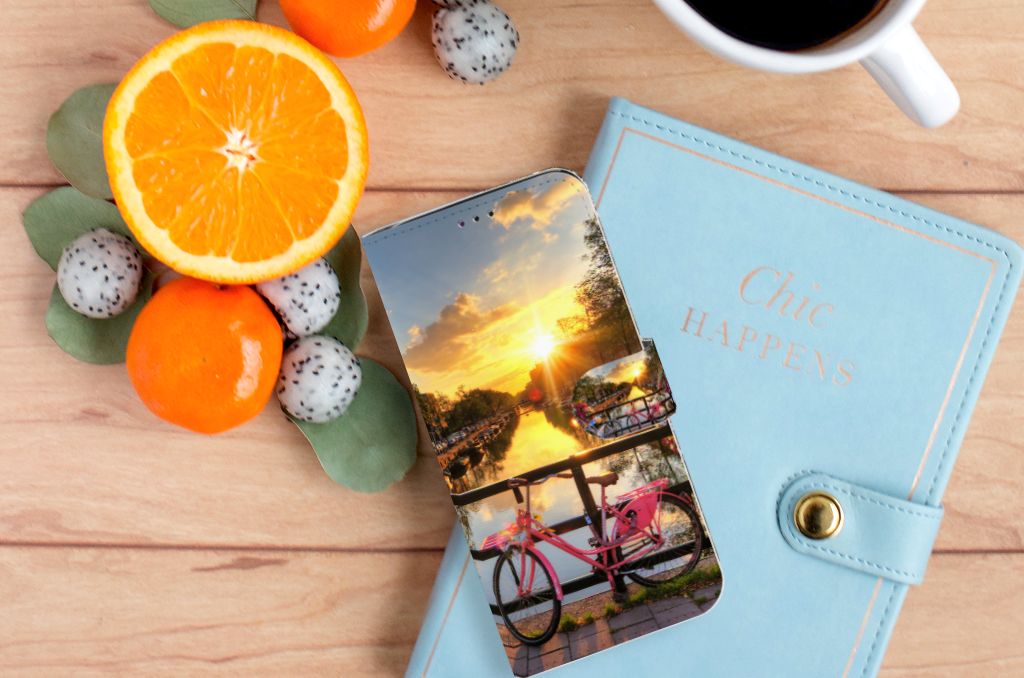Samsung Galaxy A70 Flip Cover Amsterdamse Grachten