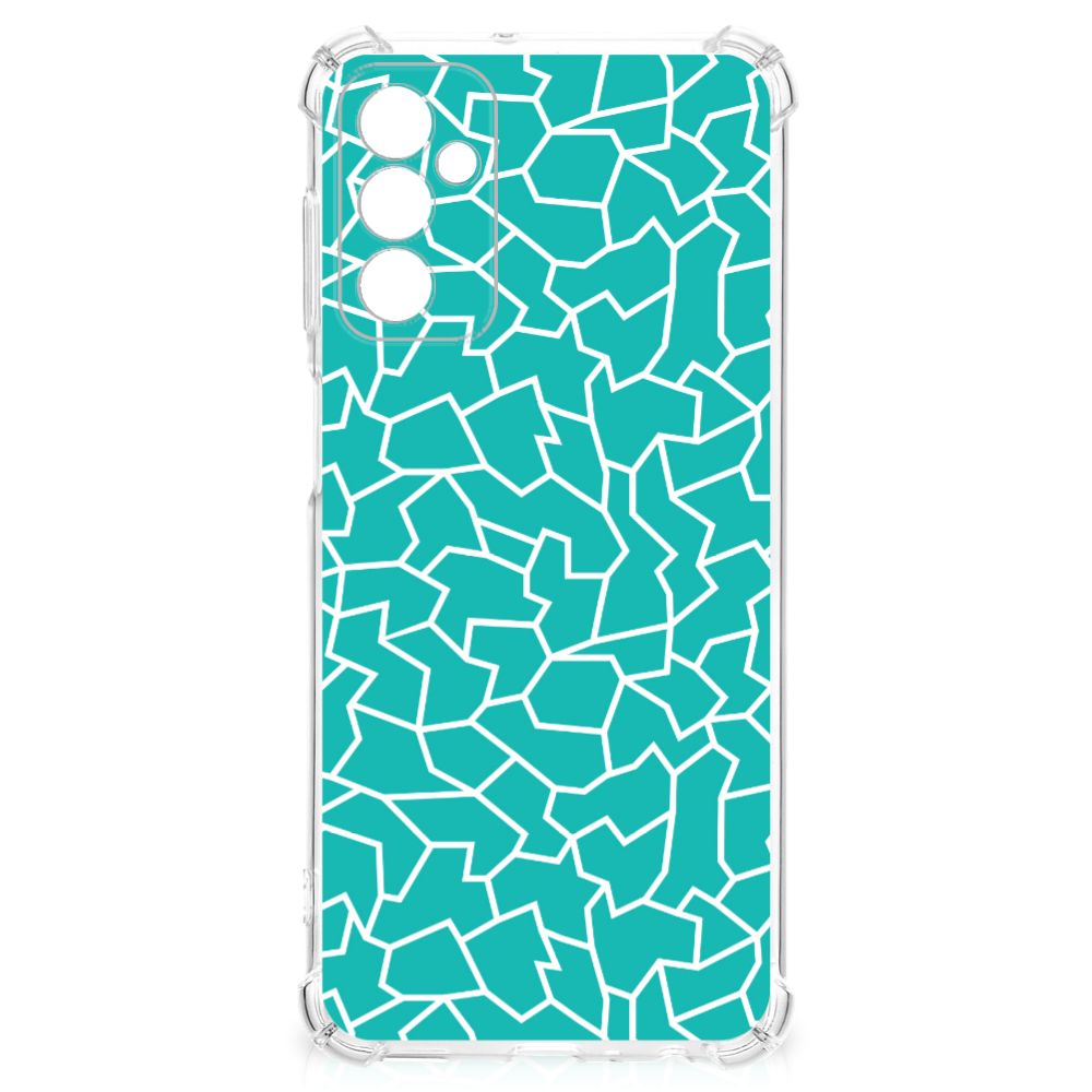 Samsung Galaxy M13 4G | M23 Back Cover Cracks Blue B2C Telecom