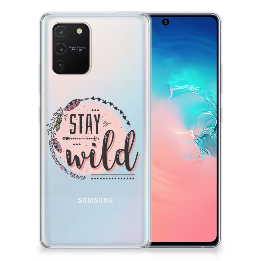 Samsung Galaxy S10 Lite Telefoonhoesje met Naam Boho Stay Wild B2C Telecom