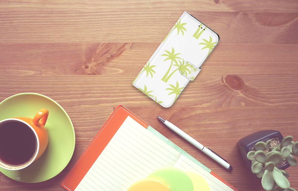 Samsung Galaxy A7 (2018) Hoesje Palmtrees